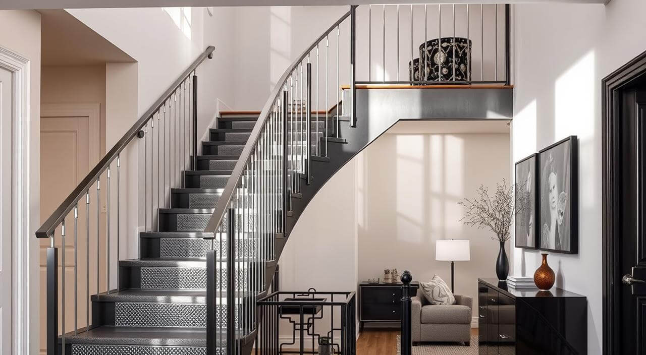 Escadas Metálicas Residenciais - Segurança e Design