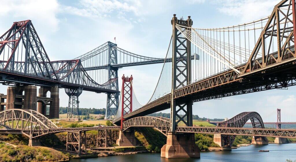 Tipos de Pontes Metálicas