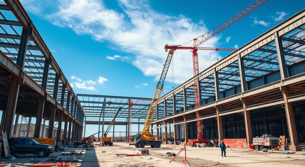construção de galpões metálicos
