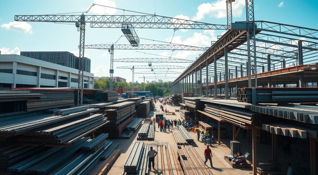 mercado de estruturas metálicas em barueri