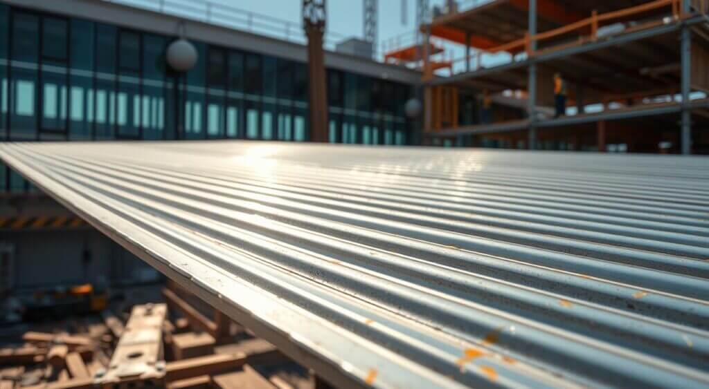 telha-fôrma steel deck